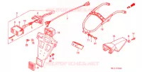 FEU ARRIERE (1) pour Honda XR 600 R de 1993