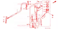 MAITRE CYLINDRE DE FREIN ARRIERE pour Honda XR 600 R de 1993