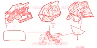 MARQUE (1) pour Honda XR 600 R de 1993
