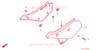 COUVERCLES LATERAUX pour Honda XR 600 R de 1994