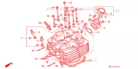CULASSE pour Honda XR 600 R de 1994