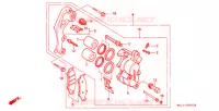ETRIER DE FREIN AVANT pour Honda XR 600 R de 1994