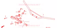 GUIDON   TE DE FOURCHE pour Honda XR 600 R de 1994