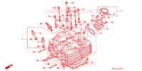 CULASSE pour Honda XR 600 R de 1994