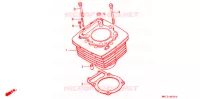 CYLINDRE pour Honda XR 600 R de 1994
