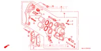 ETRIER DE FREIN AVANT pour Honda XR 600 R de 1994