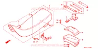 SELLE pour Honda XR 600 R de 1994