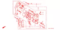 ETRIER DE FREIN AVANT pour Honda XR 600 R de 1994