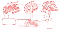 MARQUE (1) pour Honda XR 600 R de 1994