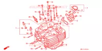CULASSE pour Honda XR 600 R de 1994