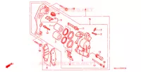 ETRIER DE FREIN AVANT pour Honda XR 600 R de 1994