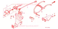 FEU ARRIERE (1) pour Honda XR 600 R de 1994