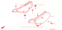 COUVERCLES LATERAUX pour Honda XR 600 R de 1997