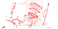 COMPTEUR pour Honda XR 600 Kumamoto factory de 1998
