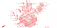 CULASSE pour Honda XR 600 Kumamoto factory de 1998
