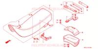 SELLE pour Honda XR 600 Kumamoto factory de 1998