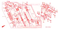AMORTISSEUR ARRIERE pour Honda XR 600 R de 1998