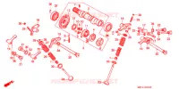 ARBRE A CAMES   SOUPAPE pour Honda XR 600 R de 1998