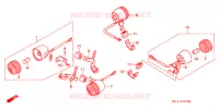 CLIGNOTANT (1) pour Honda XR 600 R de 1998
