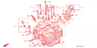 CULASSE pour Honda XR 600 R de 1998