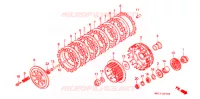 EMBRAYAGE pour Honda XR 600 R de 1998