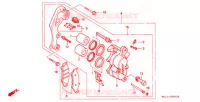 ETRIER DE FREIN AVANT pour Honda XR 600 R de 1998