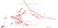 GUIDON   TE DE FOURCHE pour Honda XR 600 R de 1998