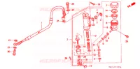 MAITRE CYLINDRE DE FREIN ARRIERE pour Honda XR 600 R de 1998