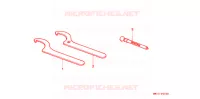 OUTIL pour Honda XR 600 R de 1998