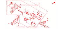 ETRIER DE FREIN ARRIERE pour Honda XR 600 Kumamoto factory de 1998