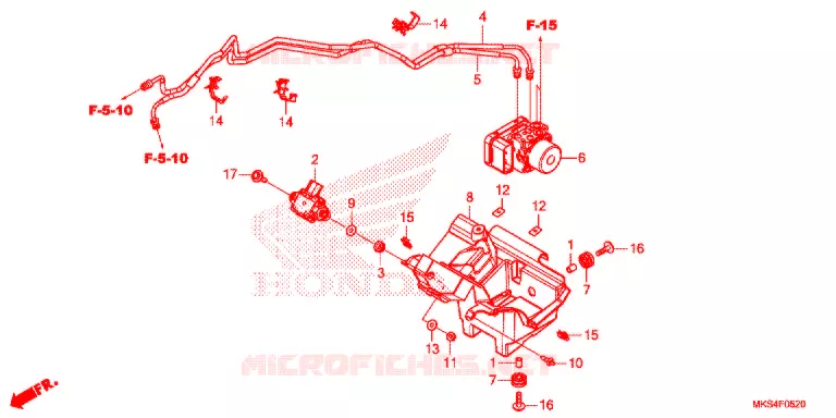MODULATEUR ABS Honda MOTO 1100 AFRICA-TWIN 2021  CRF1100A4M