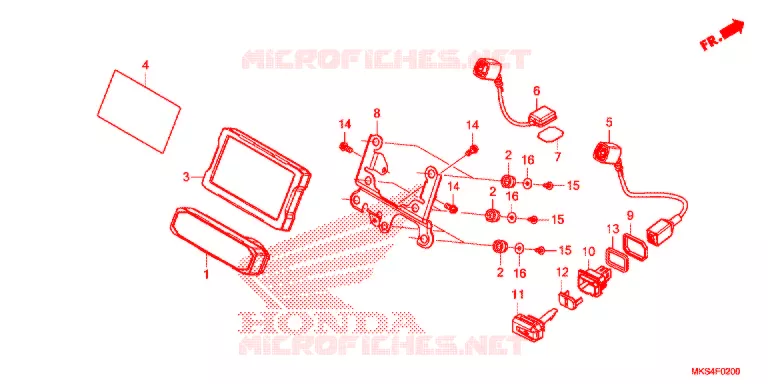 COMPTEUR Honda MOTO 1100 AFRICA-TWIN 2021  CRF1100D4M