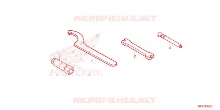 OUTIL Honda MOTO 450 CRF 2021  CRF450RWEM