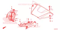 CAPOT MOTEUR pour Honda PIONEER 520 M2 de 2021