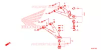 TRIANGLES AVANT pour Honda PIONEER 520 M2 de 2021