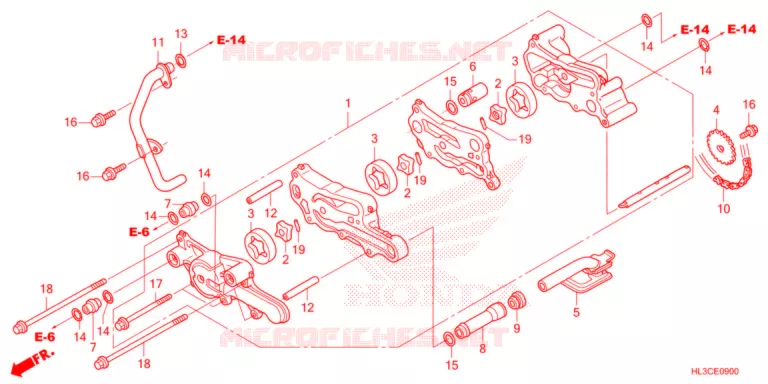 POMPE A HUILE Honda ATV 700 PIONEER 2021  SXS700M4DM