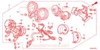 COMPTEUR pour Honda CB 400 SUPER FOUR TYPE II de 2011