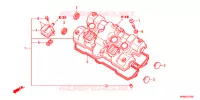 COUVRE CULASSE pour Honda CB 400 SUPER FOUR TYPE II de 2011