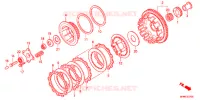 EMBRAYAGE pour Honda CB 400 SUPER FOUR TYPE II de 2011