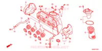 FILTRE A AIR pour Honda CB 400 SUPER FOUR TYPE II de 2011