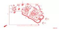 COUVRE CULASSE pour Honda CB 400 SUPER FOUR TYPE VI de 2011