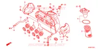 FILTRE A AIR pour Honda CB 400 SUPER FOUR TYPE VI de 2011