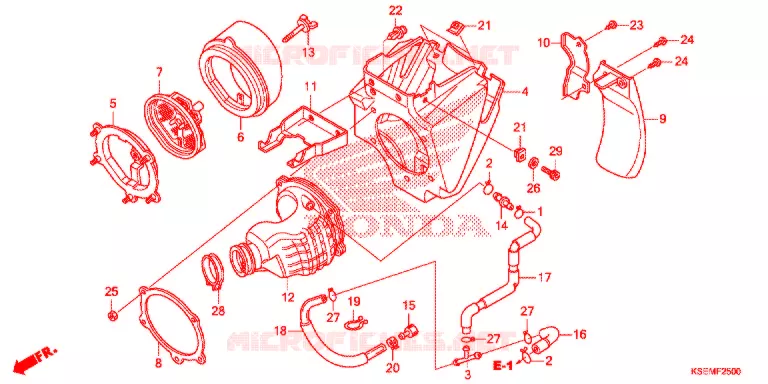 FILTRE A AIR Honda MOTO 150 CRF 2021  CRF150RM