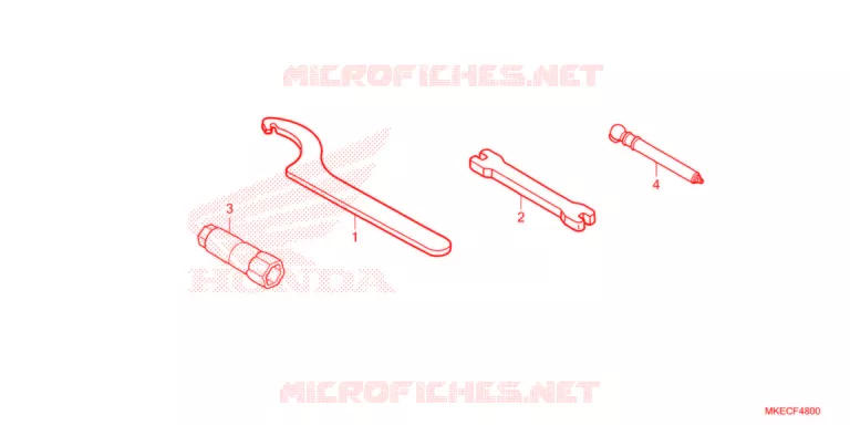 OUTIL Honda MOTO 450 CRF 2021  CRF450RM