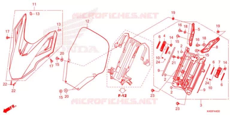 PARE BRISE Honda SCOOTER 125 FORZA 2021  NSS125ADM_T