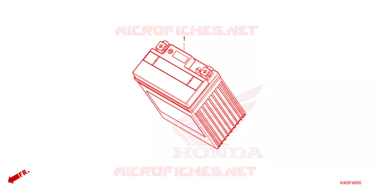 BATTERIE Honda SCOOTER 125 FORZA 2021  NSS125ADM