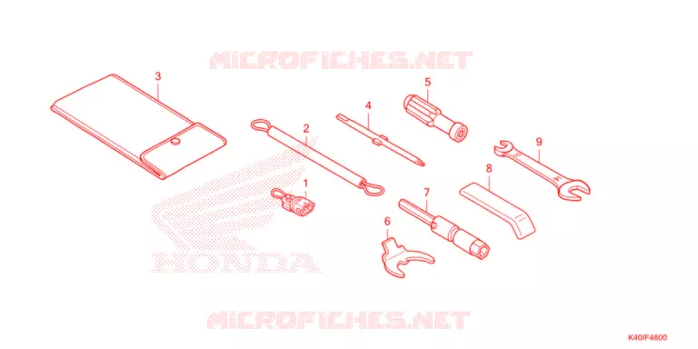 OUTIL Honda SCOOTER 125 FORZA 2021  NSS125ADM
