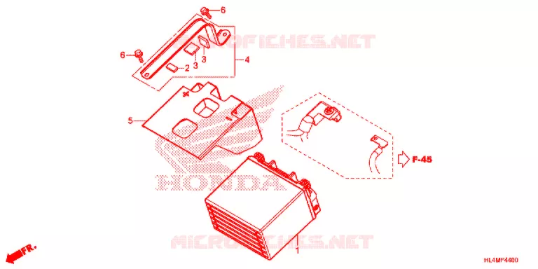 BATTERIE Honda ATV 1000 PIONEER 2021  SXS1000M5DM