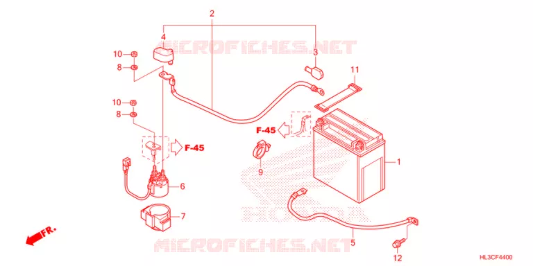 BATTERIE Honda ATV 700 PIONEER 2021  SXS700M2DM