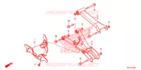BRAS ARRIERE pour Honda FOURTRAX 420 RANCHER 4X4 AT IRS EPS ESP de 2021